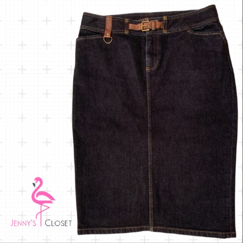 Lauren Jeans Co, Size 6, Jean Skirt